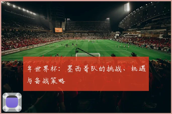 年世界杯:墨西哥队的挑战、机遇与备战策略